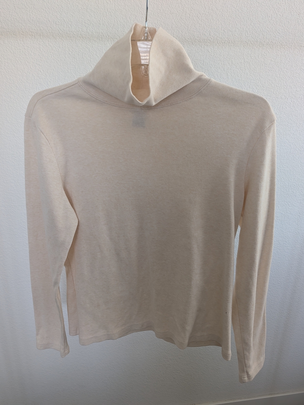 L.L. Bean Women's Cream Turtleneck